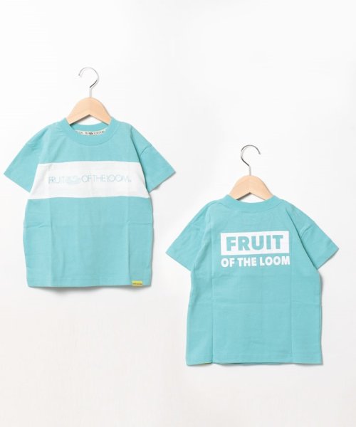 FRUIT OF THE LOOM(フルーツオブザルーム)/【Kid's】FRUIT OF THE LOOM/フルーツオブザルーム　バイカラーロゴプリントTシャツ/img07