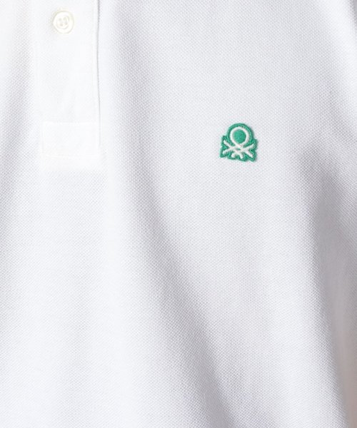 BENETTON (mens)(ベネトン（メンズ）)/ロゴ刺繍半袖ポロシャツ/img20