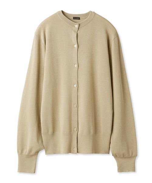  【WEB限定カラー】SET UPラメニットクルーネックカーディガン