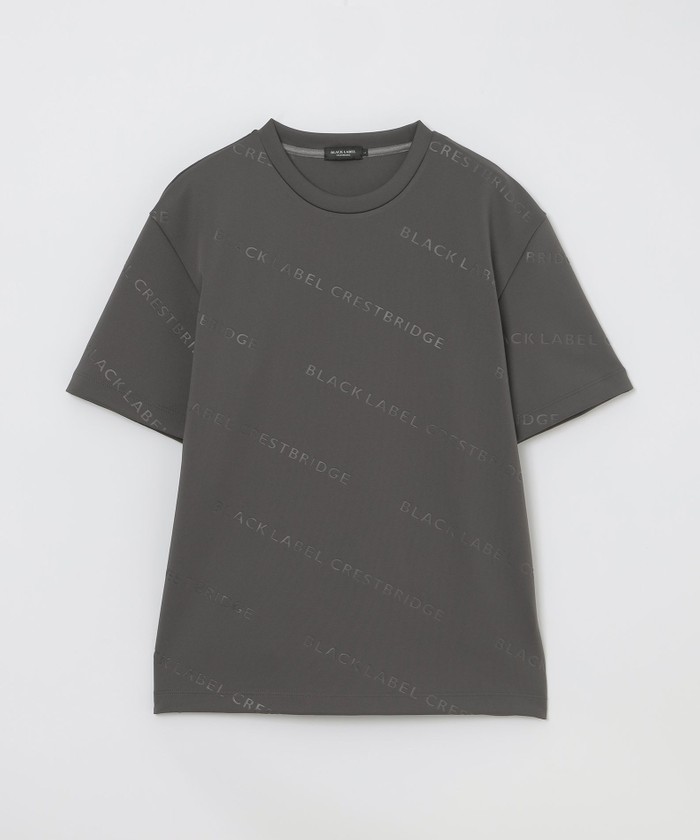 新品未使用✨ブラックレーベルクレストブリッジ　Tシャツ　エンボス　ラバーロゴ　L BLACK lab.】ロゴエンボスTシャツ(505860396)｜HANKYU MEN'S / 阪急メンズ