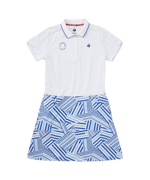 le coq sportif GOLF (ルコックスポルティフ（ゴルフ）)/フレンチボーダー切り替えワンピース/img14