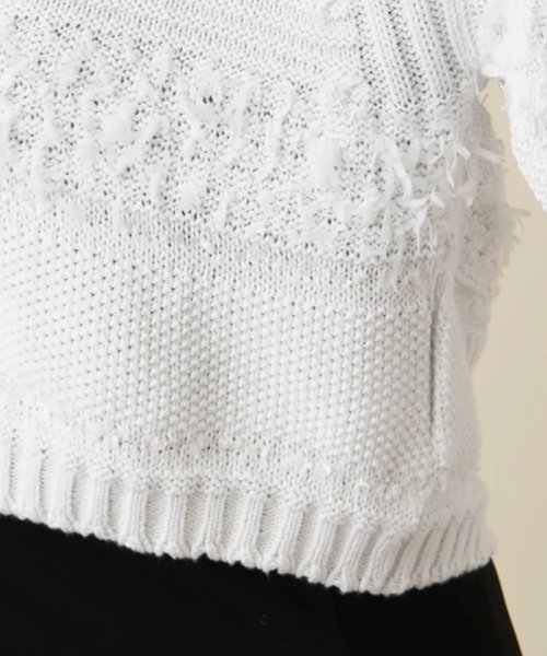 ショート丈ニットカーディガン 