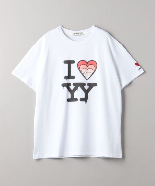 BEAUTY&YOUTH UNITED ARROWS(ビューティーアンドユース　ユナイテッドアローズ)/＜OPEN Yy＞I LOVE YY BOX Tシャツ/img17
