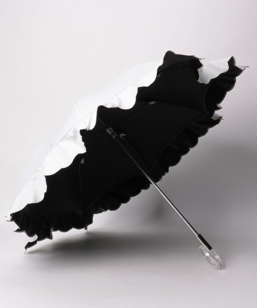 LANVIN Collection(umbrella)(ランバンコレクション（傘）)/晴雨兼用日傘　シエスタ　刺繍フリル/img01