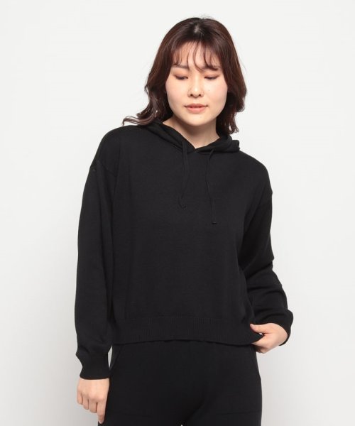 BENETTON (women)(ベネトン（レディース）)/【セットアップ対応商品】コットン100％無地ニットパーカー/img06