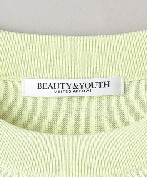 BEAUTY&YOUTH UNITED ARROWS(ビューティーアンドユース　ユナイテッドアローズ)/ミラノリブ カーブスリーブ ニットプルオーバー/img22