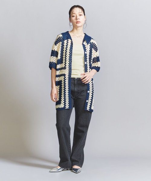 ＜FRNCH＞クロシェ ショートスリーブ シャツ 