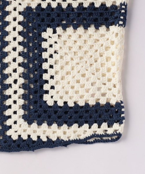 ＜FRNCH＞クロシェ ショートスリーブ シャツ 