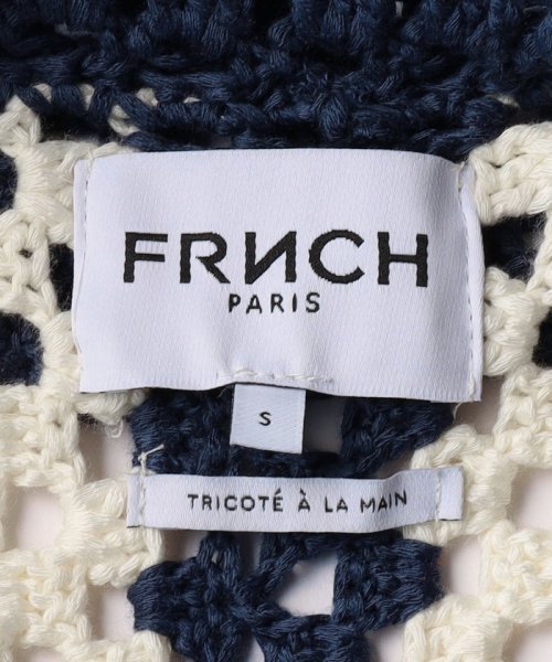 ＜FRNCH＞クロシェ ショートスリーブ シャツ 