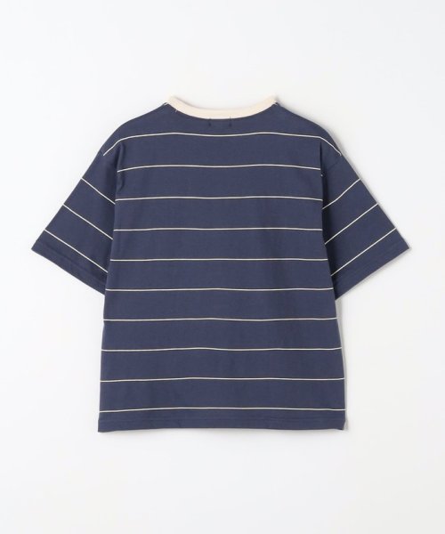 green label relaxing （Kids）(グリーンレーベルリラクシング（キッズ）)/TJ ボーダー ポケット Tシャツ 100cm－130cm/img03