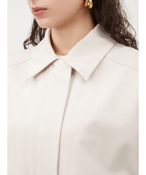 袖ボリュームスウィングブルゾン 予めご了承ください