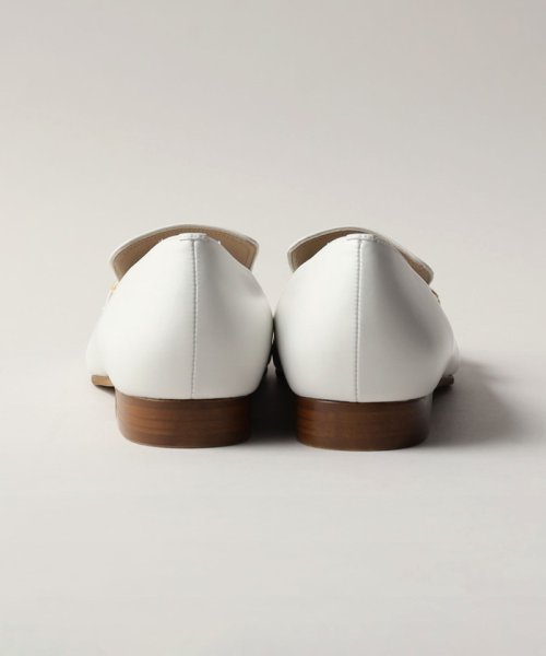 スクエアチェーンローファー フラット20↑ あらかじめご了承ください