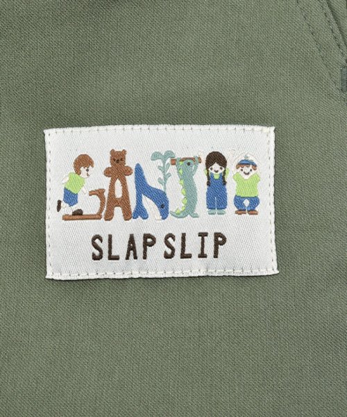SLAP SLIP(スラップスリップ)/【GANJYO】らくのびストレッチツイル7分丈パンツ (80cm～130cm)/img14