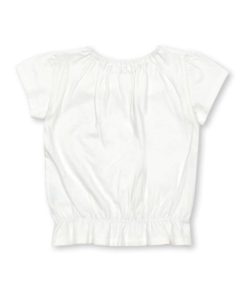 SLAP SLIP(スラップスリップ)/リボン襟キラキラビジューチェリープリント半袖Tシャツ(80~130cm)/img04