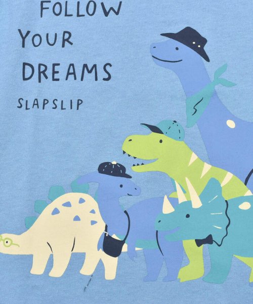 SLAP SLIP(スラップスリップ)/背びれつき恐竜プリントTシャツ(80~130cm)/img14