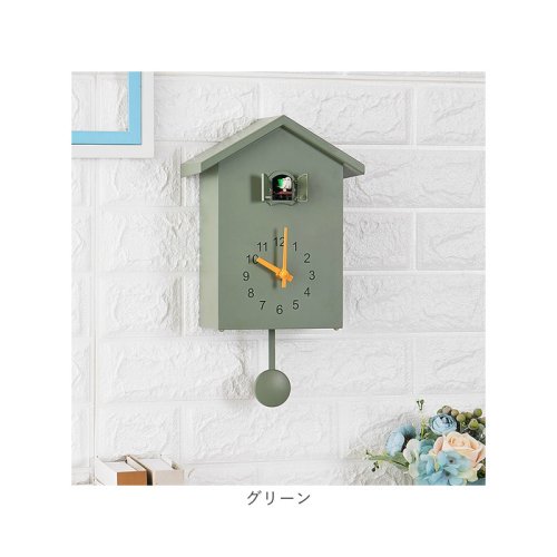 BACKYARD FAMILY(バックヤードファミリー)/鳩時計 掛け時計 かわいい 北欧風 wack60/img12