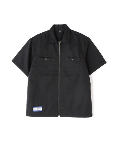 AVIREX(AVIREX)/《WEB&DEPOT限定》S/S ZIP UP WORK SHIRT / ショートスリーブ ジップアップ ワークシャツ / AVIREX /img03