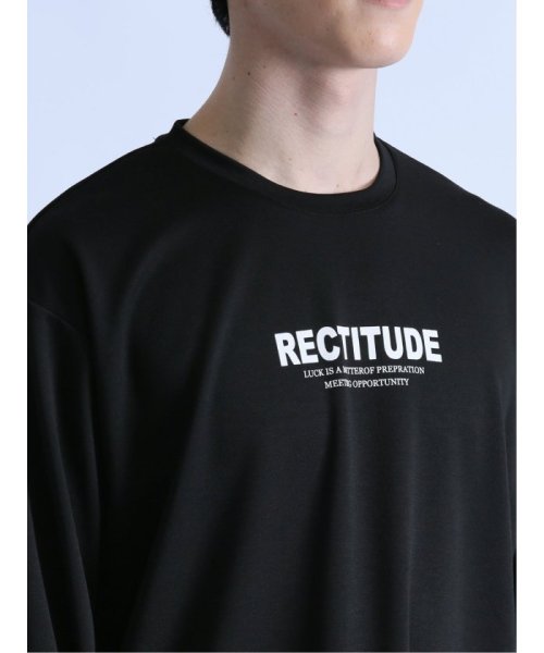 semanticdesign(セマンティックデザイン)/ローズ刺繍 クルーネック長袖Tシャツ/img17
