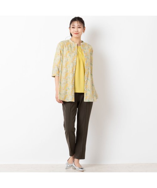 リバティプリント ペーズリー柄ピンタックシャツ 人気・おすすめ｜使いやすい・旅行におすすめ 品質保証 全国発送 正規品・日本国内発送・安心保証付き