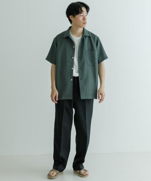 URBAN RESEARCH(アーバンリサーチ)/『UR TECH DRYLUXE』リネンライクショートスリーブシャツ/img04