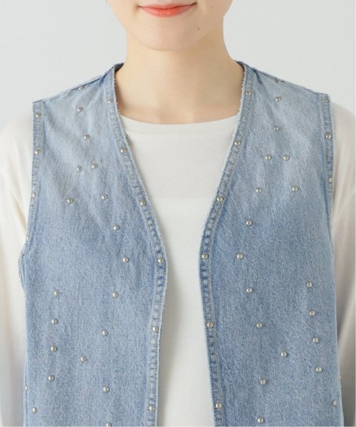 Spick & Span(スピック＆スパン)/51/2 STUDS DENIM VEST/img10