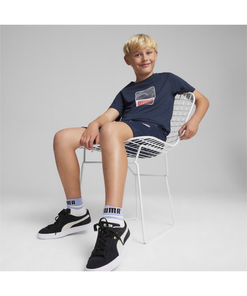 PUMA(プーマ)/キッズ ボーイズ アクティブ スポーツ グラフィック 半袖 Tシャツ 120－160cm/img04