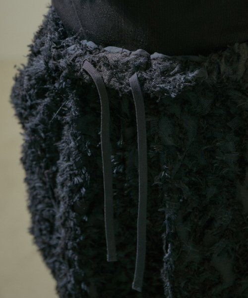 KIRYUコーラルフラワーカットジャガードイージーパンツ【セットアップ対応】 ■モデル身長 着用サイズ セットアップ対応