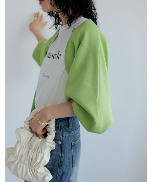 [2024SS COLLECTION]レーヨンナイロンミラノリブニットボレロ 人気・おすすめ｜使いやすい・旅行におすすめ 品質保証 全国発送 正規品・日本国内発送・安心保証付き