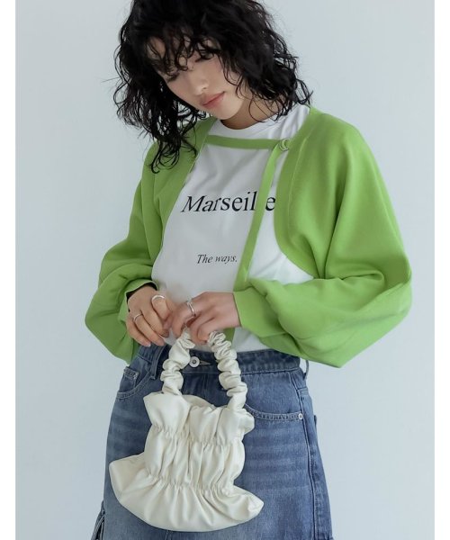 [2024SS COLLECTION]レーヨンナイロンミラノリブニットボレロ 人気・おすすめ｜使いやすい・旅行におすすめ 品質保証 全国発送 正規品・日本国内発送・安心保証付き