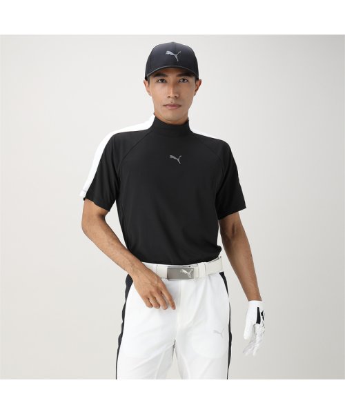 PUMA(プーマ)/メンズ ゴルフ PF ストレッチライン テックカット モックネック 半袖 シャツ/img02