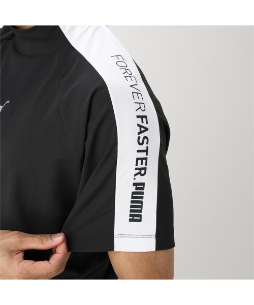 PUMA(PUMA)/メンズ ゴルフ PF ストレッチライン テックカット モックネック 半袖 シャツ/img03