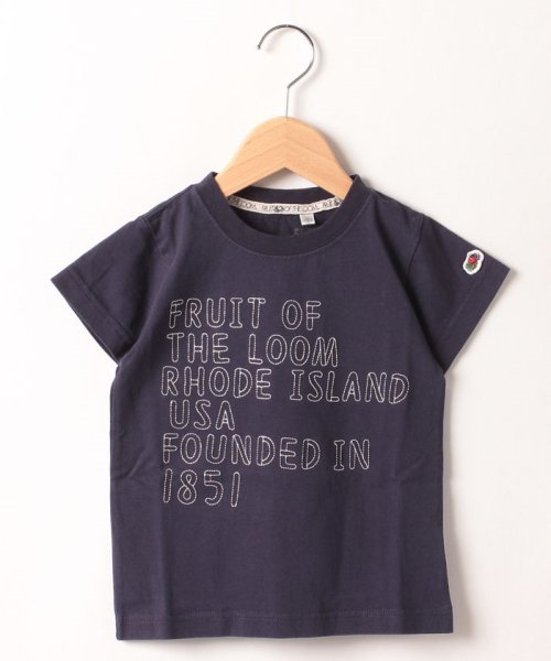 FRUIT OF THE LOOM(フルーツオブザルーム)/【Kid’s】FRUIT OF THE LOOM/フルーツオブザルーム　ロゴ刺繍Tシャツ/img05