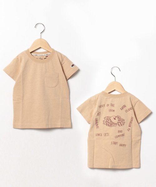 FRUIT OF THE LOOM(フルーツオブザルーム)/【Kid’s】FRUIT OF THE LOOM/フルーツオブザルーム　ポケット付き刺繍Tシャツ/img06