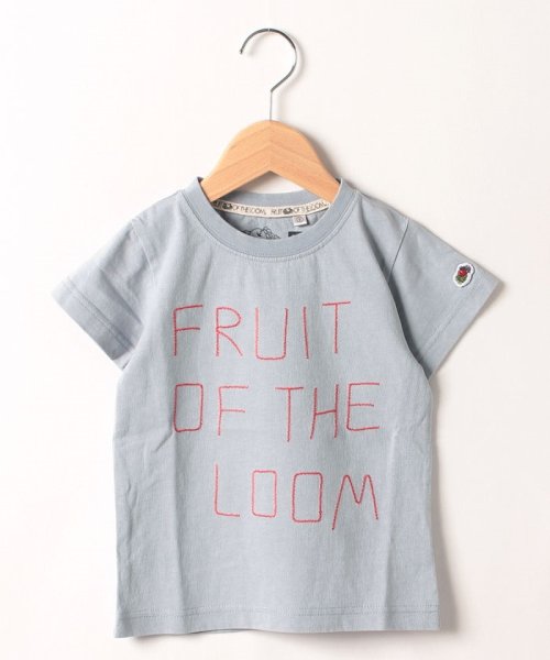 FRUIT OF THE LOOM(フルーツオブザルーム)/【Kid’s】FRUIT OF THE LOOM/フルーツオブザルーム　カレッジロゴ刺繍Tシャツ/img04