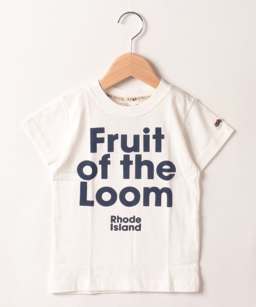 FRUIT OF THE LOOM(フルーツオブザルーム)/【Kid's】FRUIT OF THE LOOM/フルーツオブザルーム　ロゴフロックプリントTシャツ/img04