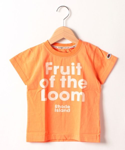 FRUIT OF THE LOOM(フルーツオブザルーム)/【Kid's】FRUIT OF THE LOOM/フルーツオブザルーム　ロゴフロックプリントTシャツ/img05