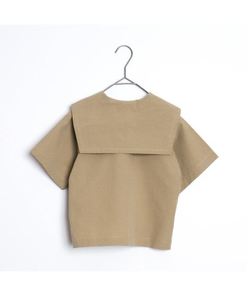 p.premier(ピードットプルミエ)/セーラー衿半袖シャツ(セットアップOK）/img02