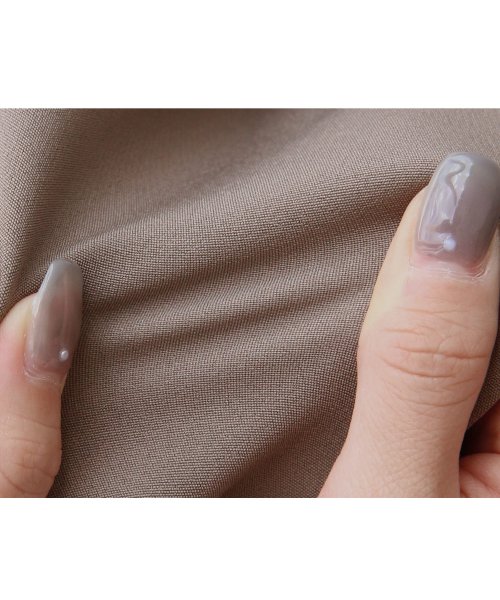 オーガンジースリーブタックフレアトップス＆シークレットゴム・スリムテーパードパンツ（ボウタイ付き）(PA1322) スリムテーパードパンツ ボウタイ付き PA1322 トップス パンツ オーガンジースリーブタックフレアトップス＆シークレットゴム Sleeve Tuck Flare Pants tapered 7号 9号 11号 13号 15号 17号 19号 95％　ポリウレタン