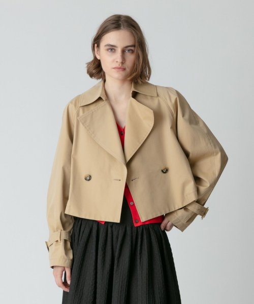 ショートトレンチコート 