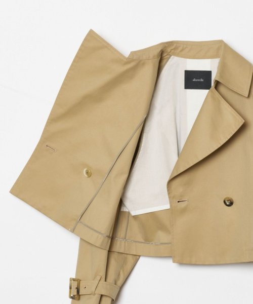 ショートトレンチコート 