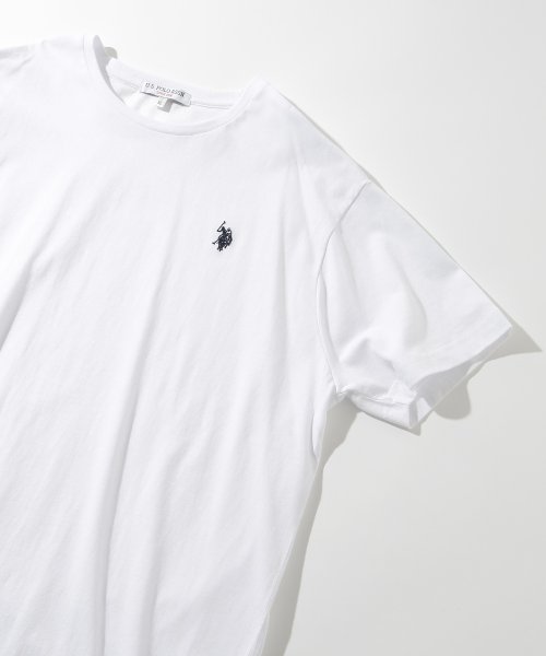 US POLO ASSN(ユーエスポロアッスン)/◎SETUP7別注◎【U.S. POLO ASSN / ユーエス ポロ アッスン】ワンポイント ポニー 刺繍 Tシャツ ユニセックス 半袖/img45