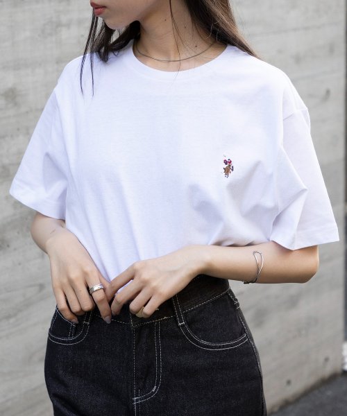 US POLO ASSN(ユーエスポロアッスン)/◎SETUP7別注◎【U.S. POLO ASSN / ユーエス ポロ アッスン】ワンポイント ポニー 刺繍 Tシャツ ユニセックス 半袖/img49