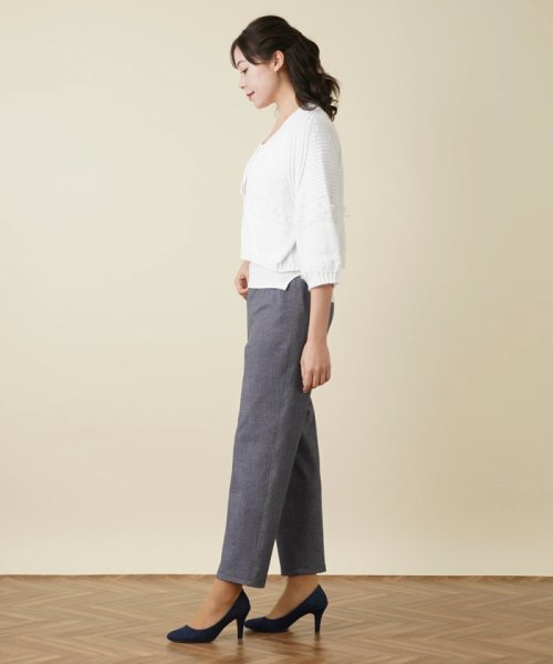 ショート丈ニットカーディガン 