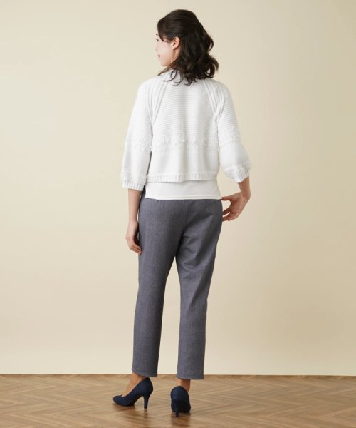 ショート丈ニットカーディガン 