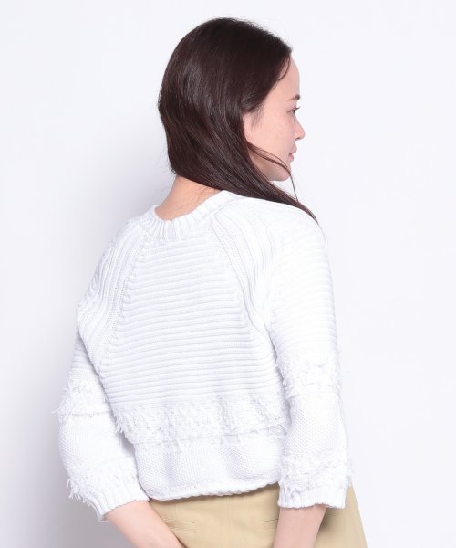 ショート丈ニットカーディガン 