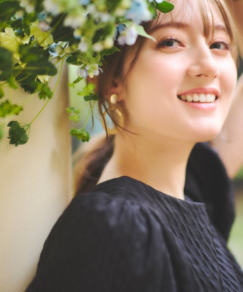 パフスリーブマーメイドワンピース ワンピース・ドレス H1561508106 (12012円)