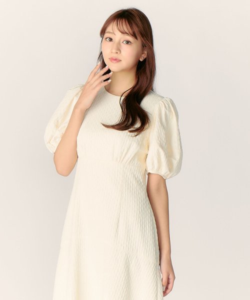 パフスリーブマーメイドワンピース ワンピース・ドレス H1561508106 (12012円)