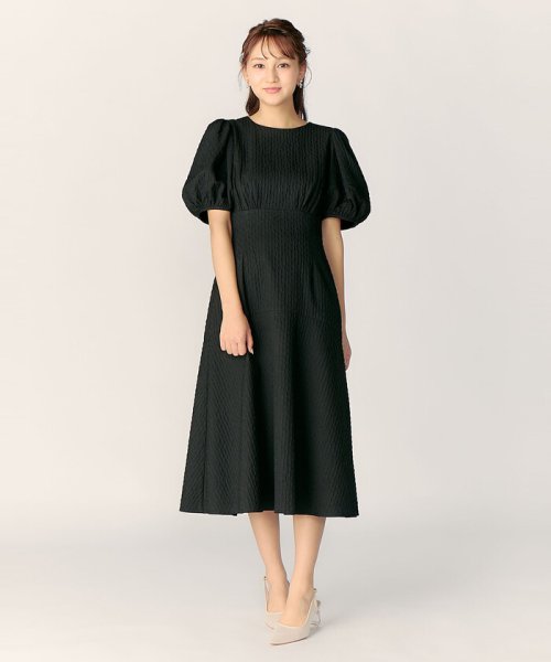 パフスリーブマーメイドワンピース ワンピース・ドレス H1561508106 (12012円)