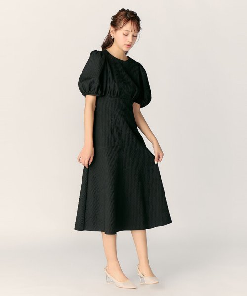 パフスリーブマーメイドワンピース ワンピース・ドレス H1561508106 (12012円)