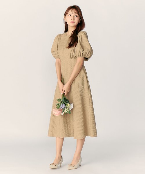 パフスリーブマーメイドワンピース ワンピース・ドレス H1561508106 (12012円)